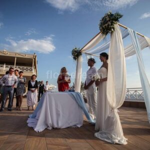 WEDDING ON THE ROOF GARDEN